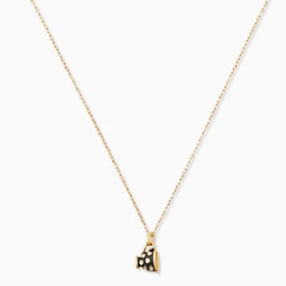 Kate Spade NWT Alice in Wonderland Teacup Mini Pendant Necklace - Picture 2 of 9